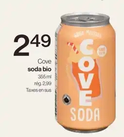 Avril Cove soda bio offer