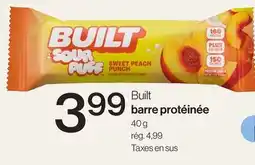 Avril Built barre protéinée offer