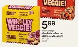 Avril Wholly Veggie ailes de chou-fleur ou bâtonnets végétaliens offer