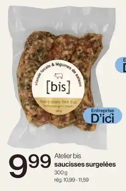 Avril saucisses surgelées offer