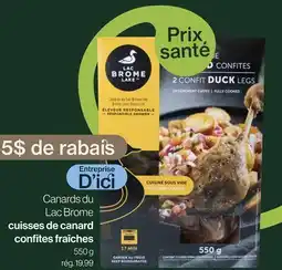 Avril cuisses de canard confites fraîches offer