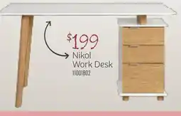 Canac Nikol Work Desk 55 1/8 in offer