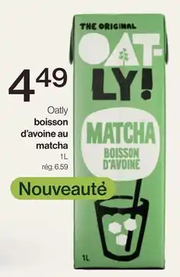 Avril boisson d'avoine au matcha offer