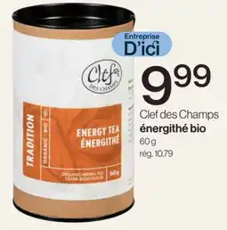 Avril Clef des Champs énergithé bio offer