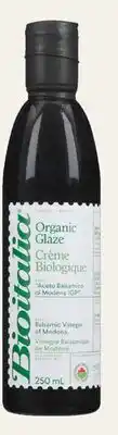 Avril Bioitalia crème avec vinaigrette balsamique bio offer