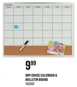 Canac Dry-Erase Calendar & Bulletin Board offer