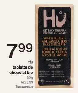 Avril Tablette de chocolat bio offer