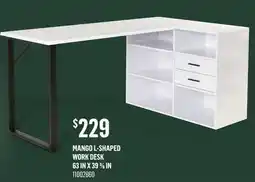 Canac Mango L-Shaped Work Desk offer