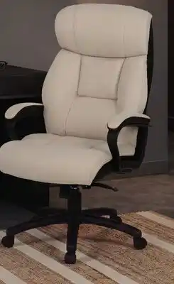 Canac Dallas Office Chair Beige and Black offer