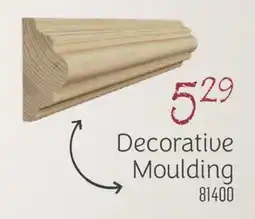 Canac Clear Jointed Pine Decorative Moulding - 5/16 in. x 3/4 in. x 8 ft offer