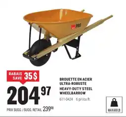 BMR BROUETTE EN ACIER ULTRA-ROBUSTE offer