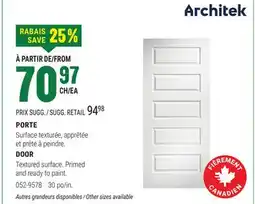 BMR PORTE offer