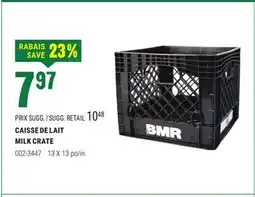 BMR CAISSE DE LAIT offer