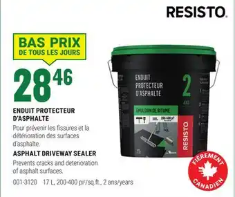 BMR ENDUIT PROTECTEUR D'ASPHALTE offer