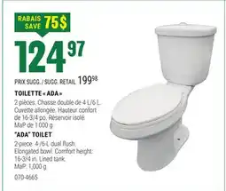 BMR TOILETTE ADA offer