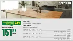 BMR COMPTOIR offer