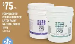 Canac Formule Pro Ceiling Interior Latex Paint Natural White offer