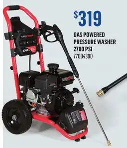 Canac Gas Powered Pressure Washer 2700PSI offer