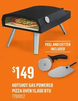 Canac Hotshot Gas Powered Pizza Oven 15,000BTU offer