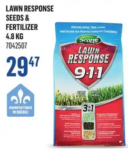 Canac Lawn Response Seeds & Fertilizer offer