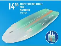 Canac Tahiti Tote Inflatable Pool Mattress offer