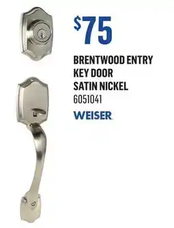 Canac Brentwood Entry Key Door offer
