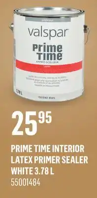 Canac Prime Time Interior Latex Primer Sealer White offer