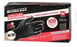 Canac WORKEZE DISPOSABLE NITRILE GLOVES offer