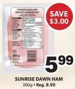 Colemans Sunrise dawn ham offer