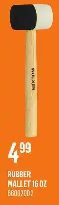 Canac Rubber Mallet 16oz offer