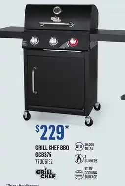 Canac Grill Chef BBQ GCB375 offer