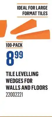 Canac Tile Levelling Wedges for Walls and Floors offer