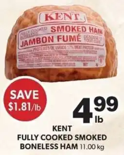 Colemans Kent fully cooked smoked boneless ham offer