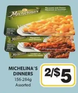 Colemans Michelina's Dinners offer