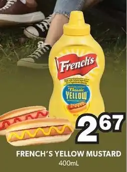 Colemans French's yellow mustard offer