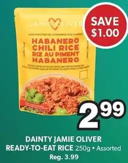 Colemans Dainty jamie oliver ready-to-eat rice offer
