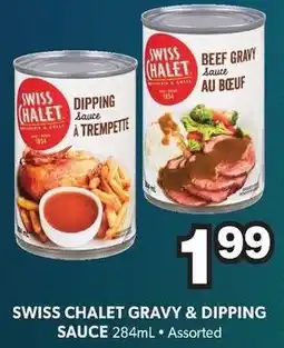 Colemans Swiss chalet gravy & dipping sauce offer