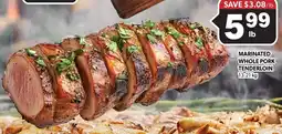 Colemans Marinated whole pork tenderloin offer