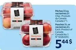 Walmart Peaches or Nectarines offer