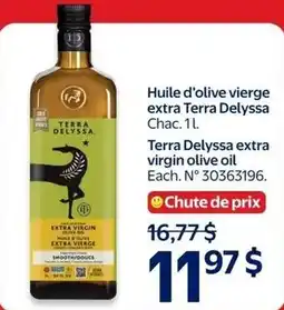 Walmart Terra Delyssa extra virgin olive oil offer