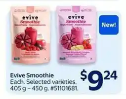 Walmart Evive Smoothie offer