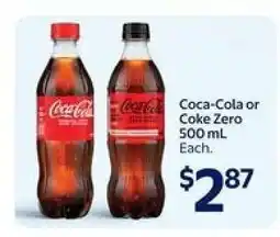 Walmart Coca-Cola or Coke Zero offer