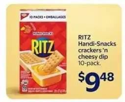 Walmart RITZ Handi-Snacks offer