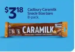 Walmart Cadbury Caramilk Snack-Size bars 8-pack offer