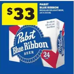Real Canadian Liquorstore Pabst Blue Ribbon offer