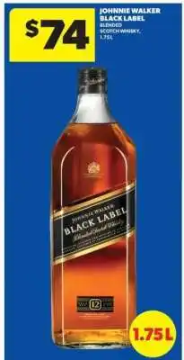 Real Canadian Liquorstore Johnnie Walker Black Label offer