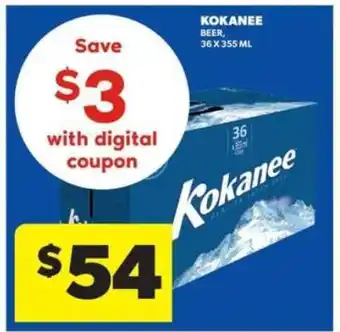 Real Canadian Liquorstore Kokanee Beer offer