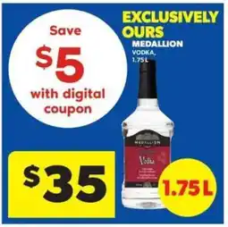 Real Canadian Liquorstore Medallion Vodka offer