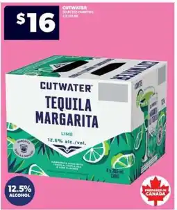 Real Canadian Liquorstore Cutwater Tequila Margarita offer