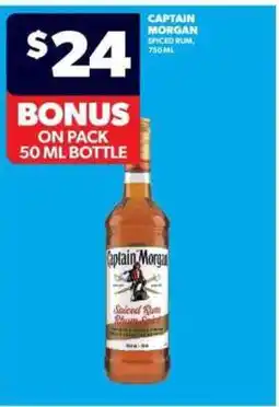 Real Canadian Liquorstore Captain Morgan Spiced Rum offer